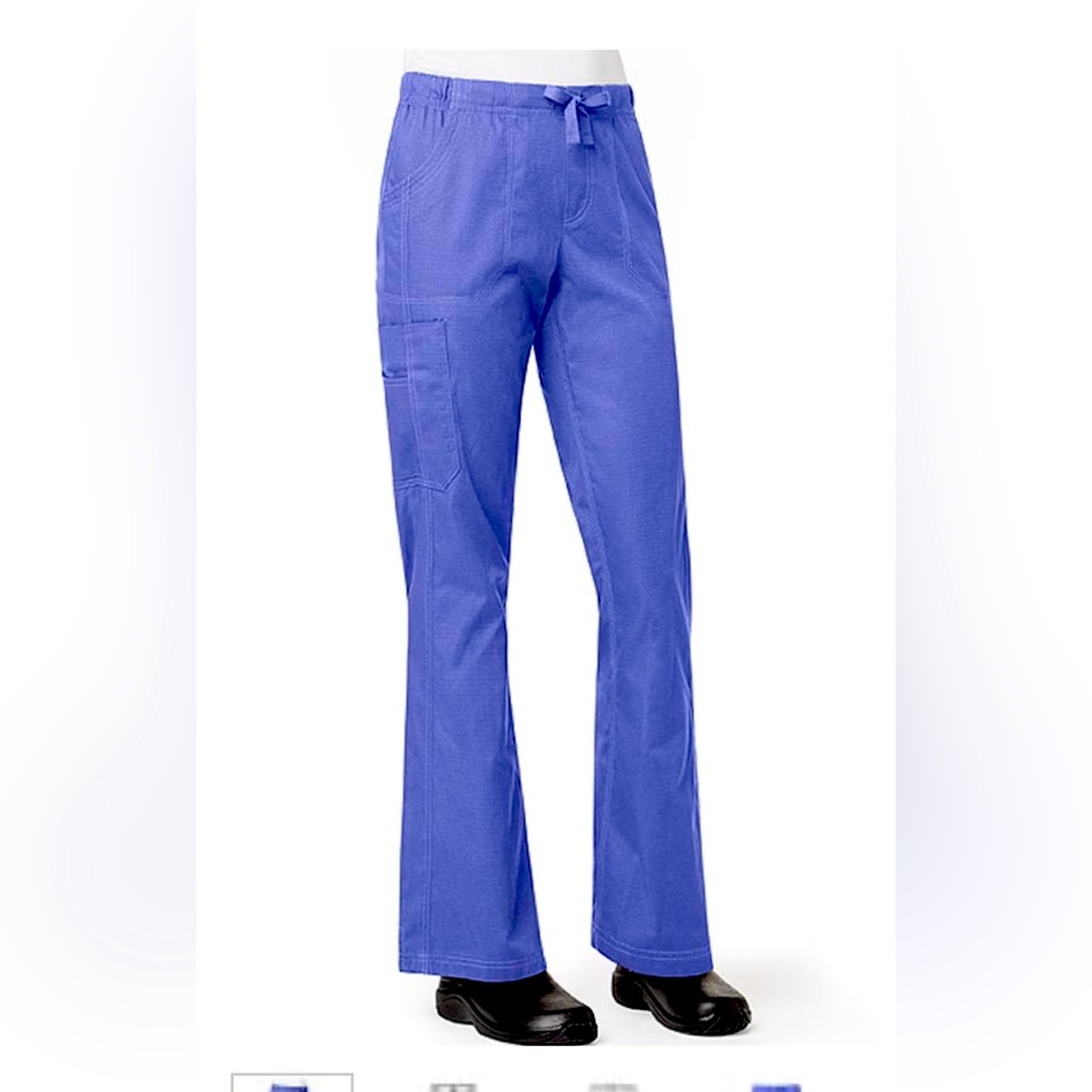 Carhartt Ripstop Cargo Flate Scrub Pants - Blue XL